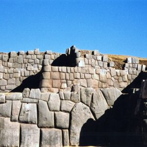 Murs de la citadelle de Sacsahuaman.(Photo Gérard Coderre)