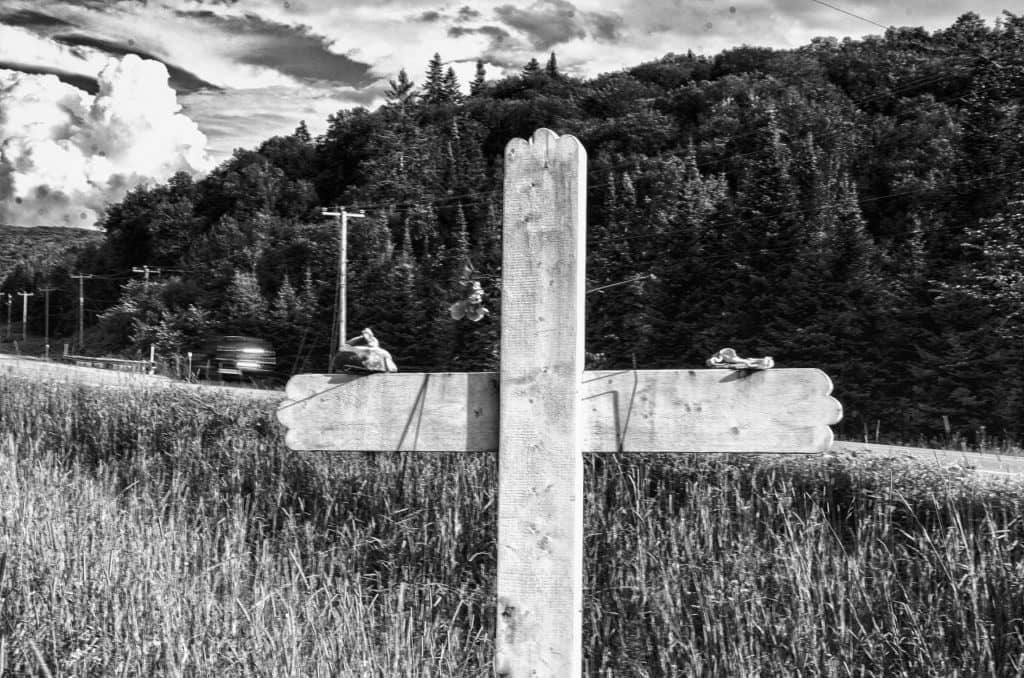 Une croix sur la 117 ramène de douloureux souvenirs