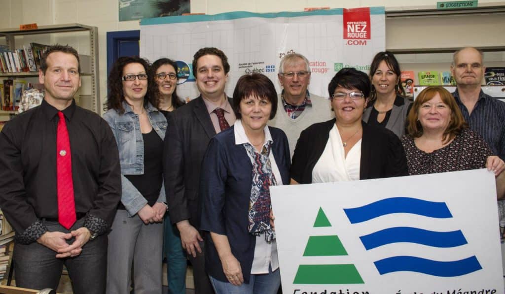 Nez Rouge verse près de 9100$ à la Fondation du Méandre