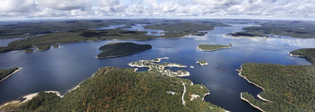 La Pointe du Sud du réservoir Kiamika revue en formule allégée