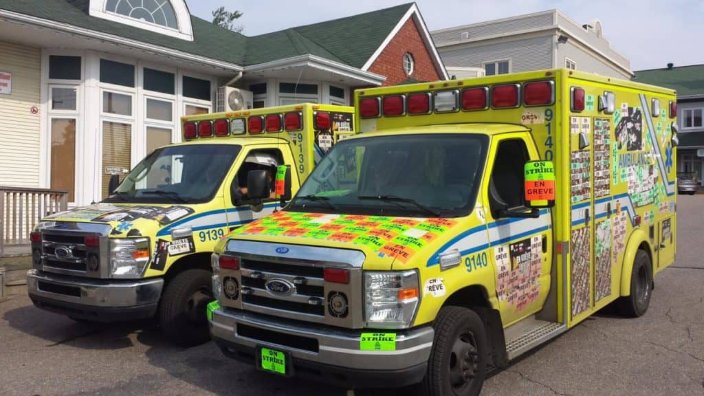 La CSN décrie le manque d’ambulances à Labelle