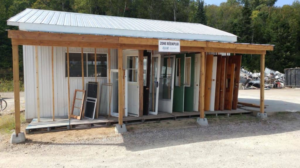 La RIDR met de l’avant le réemploi d’objets récupérés