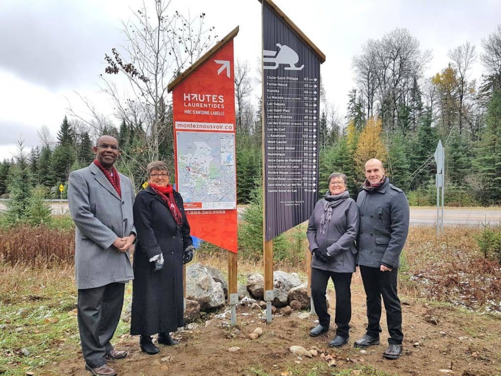 Nouvelle signalisation sur le réseau VHR d’Antoine-Labelle
