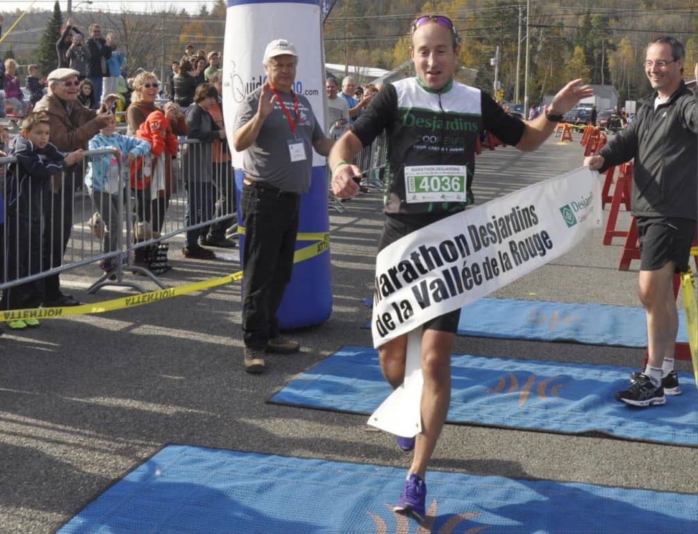 Jean-Sébastien Pilon, le champion marathonien de la Rouge