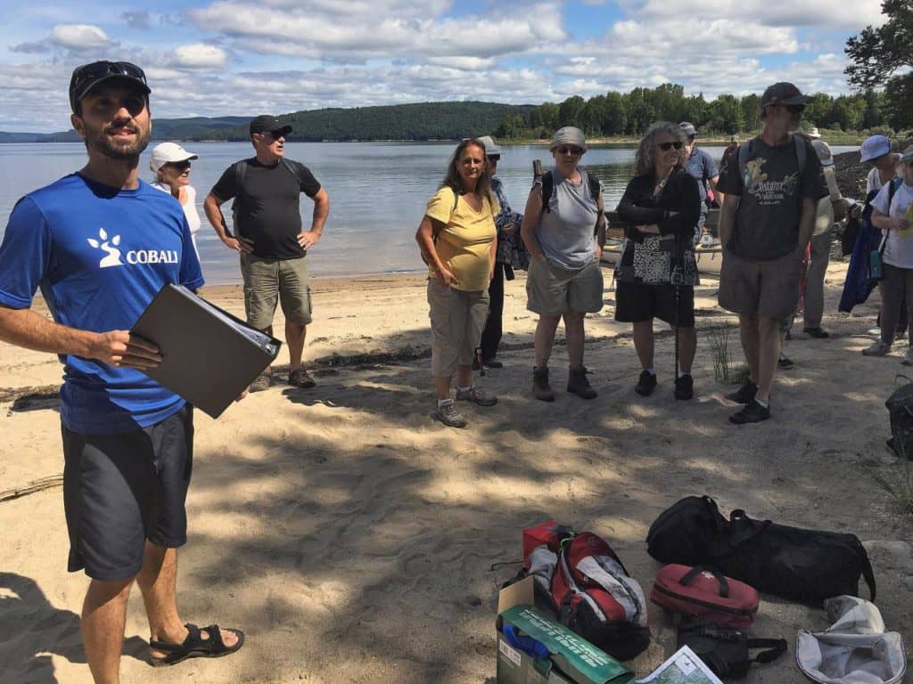 Les visiteurs affluent vers le parc régional Kiamika