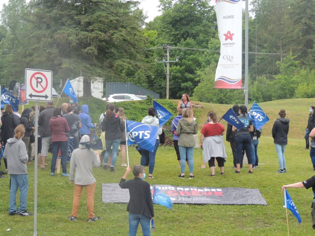 L’APTS des Laurentides en grève générale