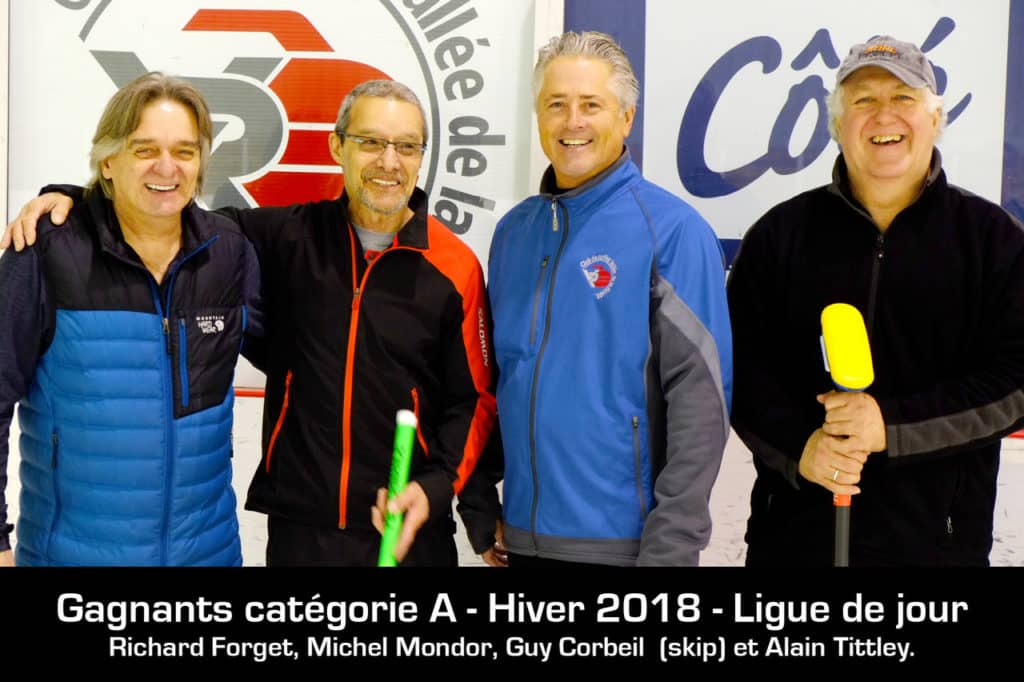 Les champions de la saison d’hiver 2018 sont célébrés