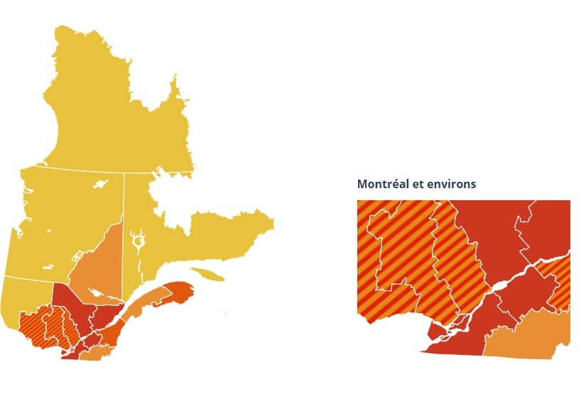 Zone rouge: les mesures prolongées d’un mois
