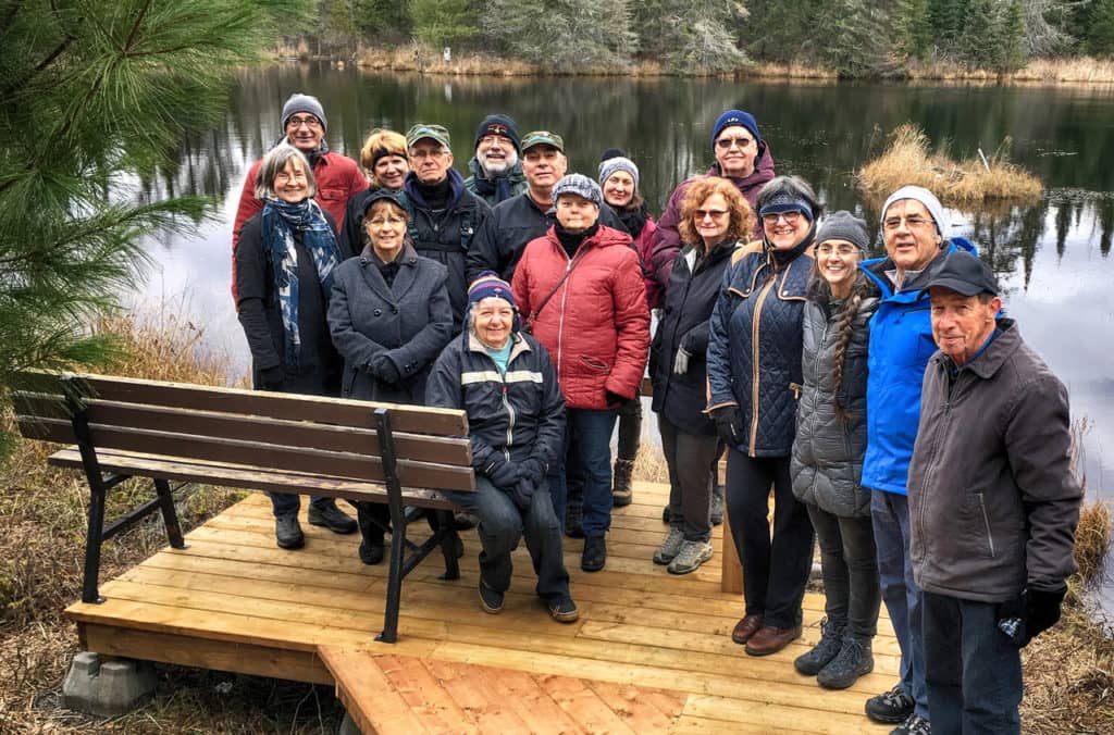 Nominingue: une passerelle aménagée pour l’observation de la faune