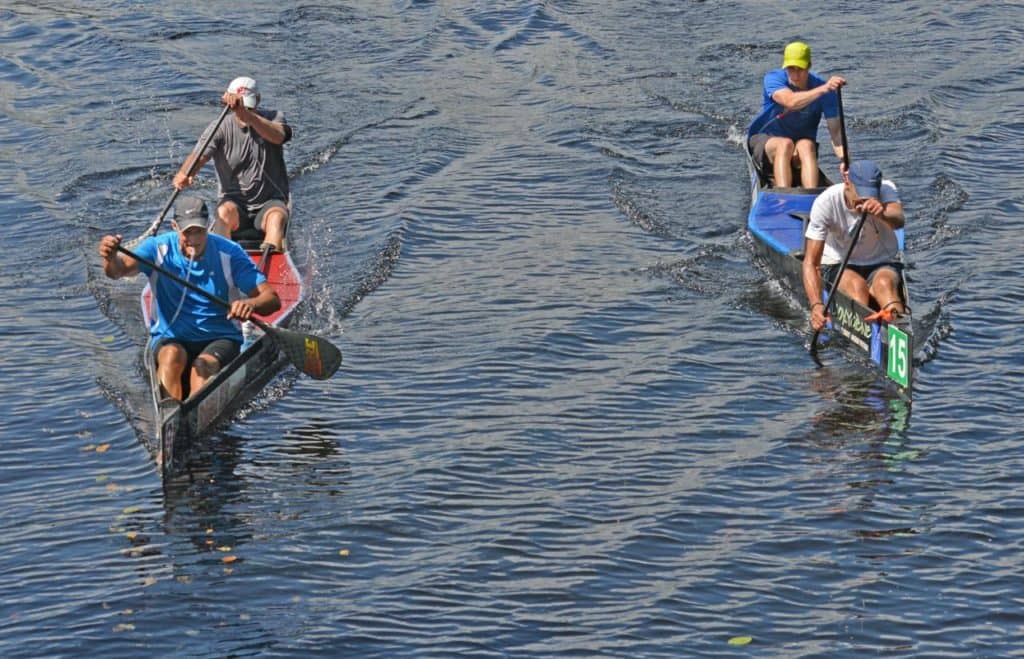 Course de canots: la tradition se poursuit à Lac-Saguay