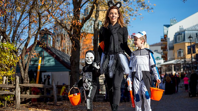 Parcours d’Halloween dans les Laurentides!