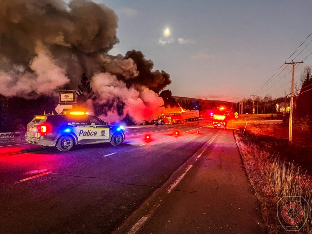 Accident mortel sur la route 117 à Rivière-Rouge