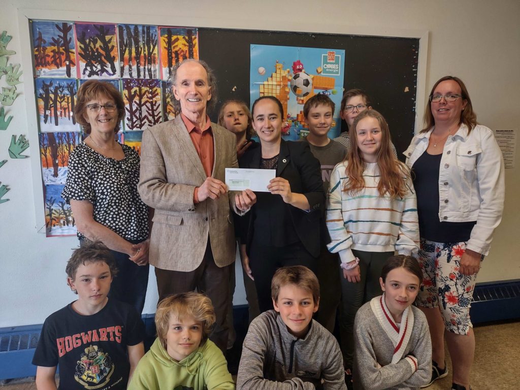 Plus de 3 000 $ pour la Fondation de l’école primaire Le Tremplin de Labelle