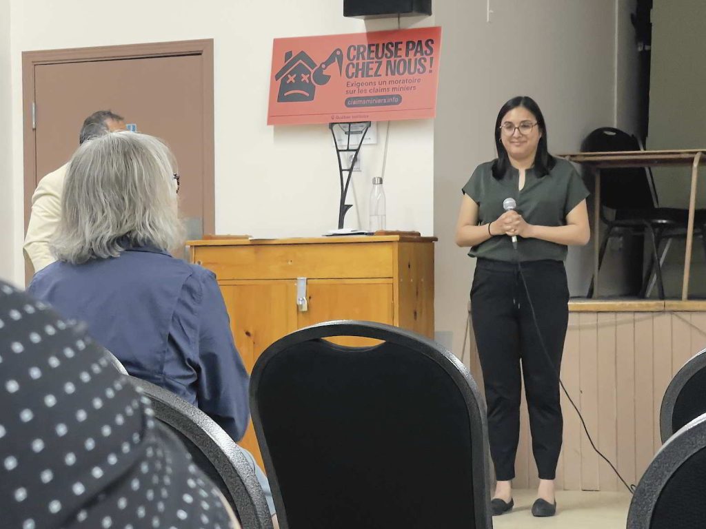 Claims miniers : Québec Solidaire s’arrête à Rivière-Rouge