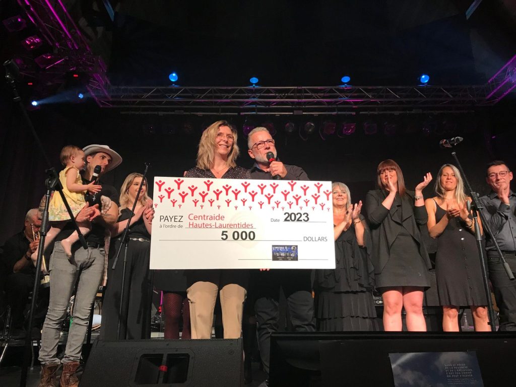 Le spectacle « Pour une dernière fois » remet 35 000 $ à Centraide Hautes-Laurentides