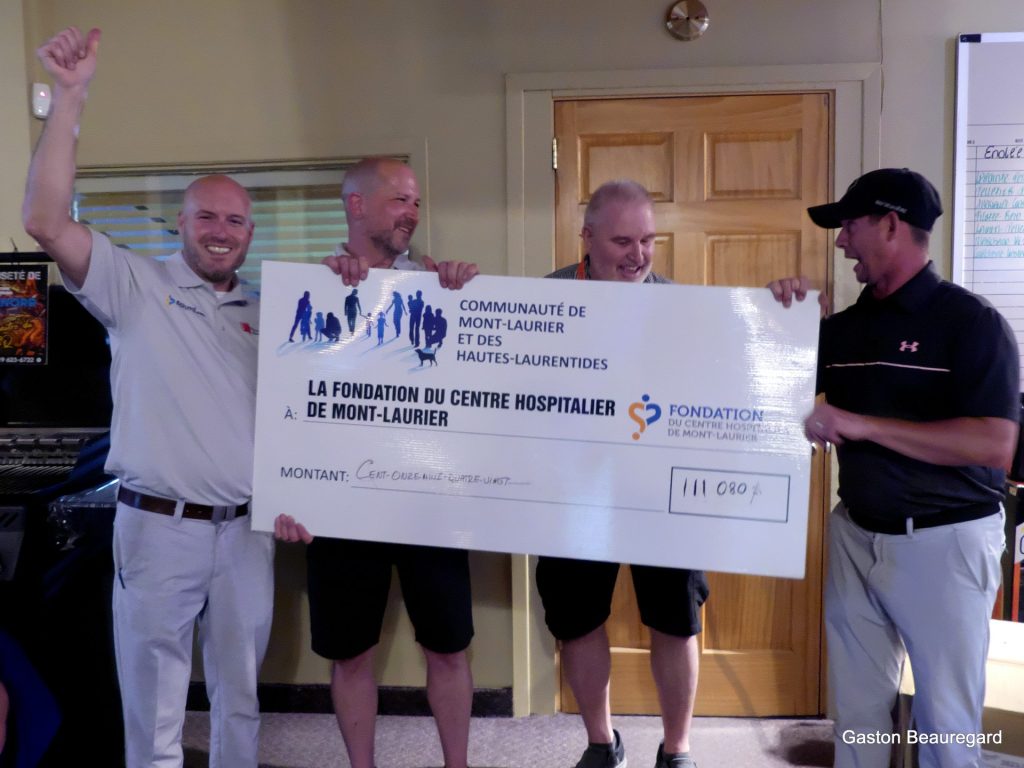 Plus de 112 000 $ amassés pour la Fondation du Centre hospitalier de Mont-Laurier
