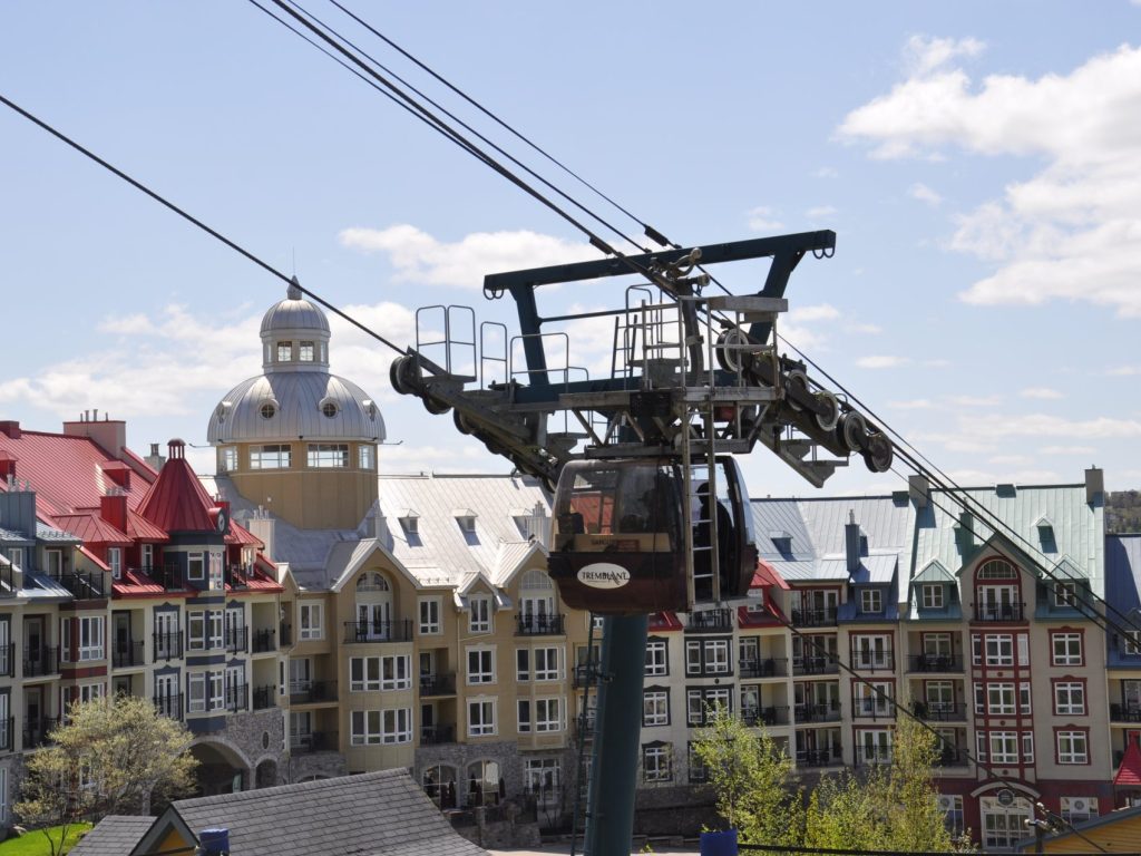 Accident dans une télécabine à Tremblant