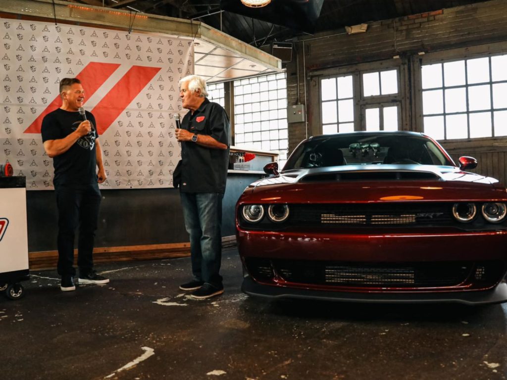 Jay Leno se paie la première Dodge Challenger SRT Demon 170