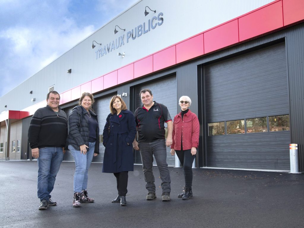 Labelle inaugure son nouveau garage municipal