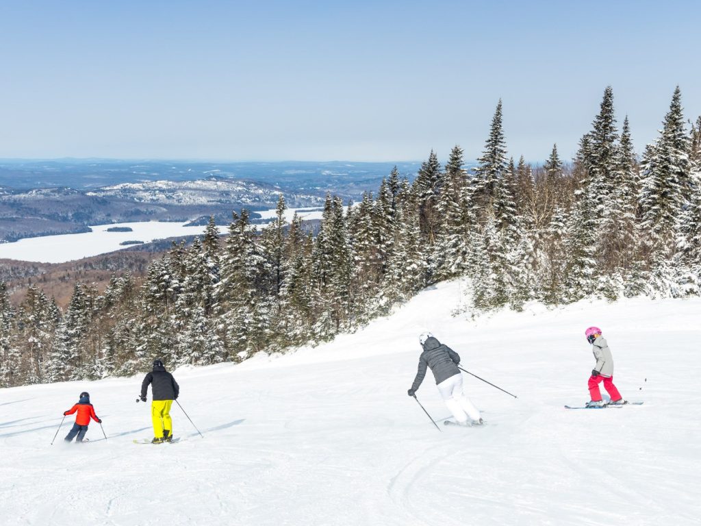 Les Laurentides, région qui a le plus de succès pour la fréquentation des skieurs