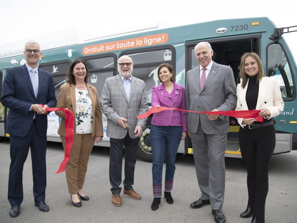 Une première ligne de transport en commun carbo neutre zéro émission nette est lancée