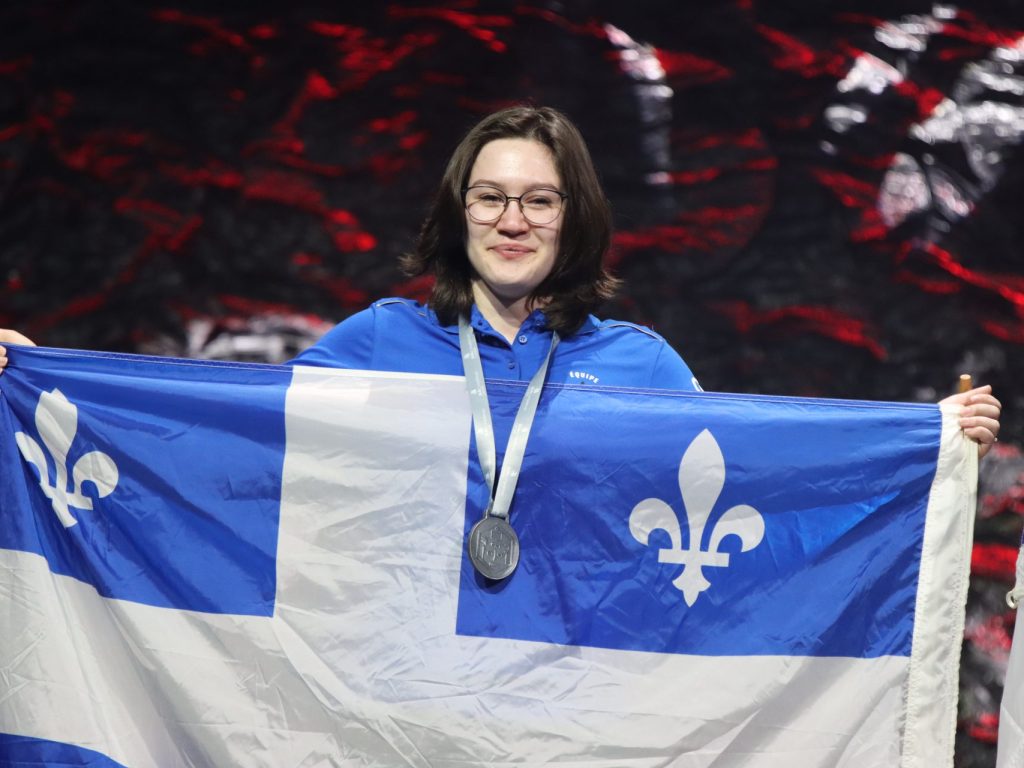 Eugénie Gagné s’illustre en cuisine et décroche l’argent