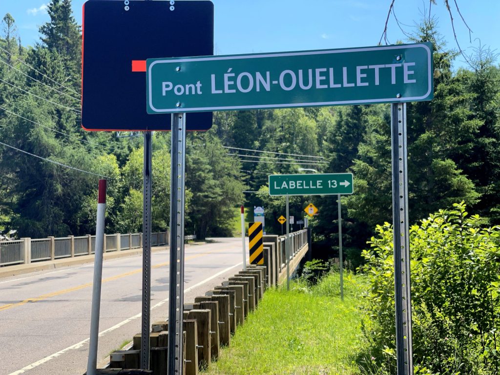 Le pont Léon-Ouellette à La Macaza s’affiche après un quart de siècle